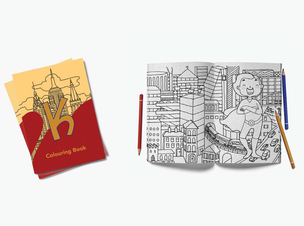 Set para colorear